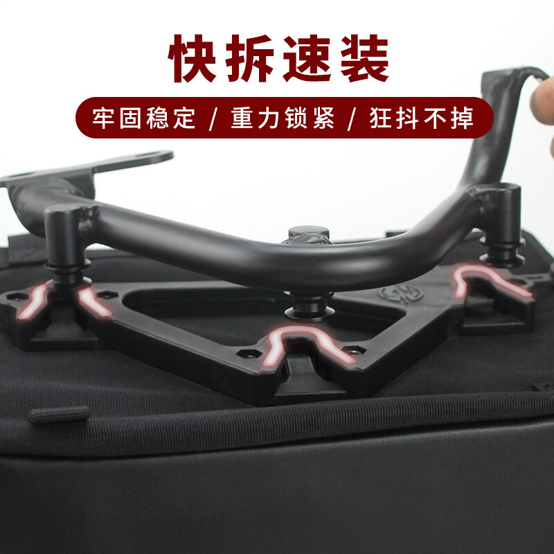 QJMOTOR閃500改裝指南 BM油蠟防水邊包，無(wú)損安裝全盔儲(chǔ)物新方案